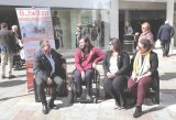 Unveiling of first ‘wheelchair inclusive’ public bench